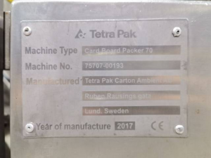 Encaisseuse Tetra Pak 70